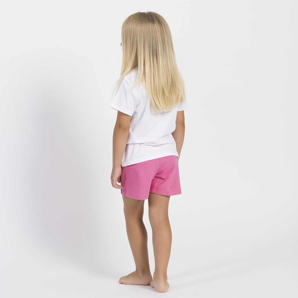 Conjunto Infantil Gabby’s Dollhouse de Dos Piezas en French Terry Blanco y Rosa 3/5