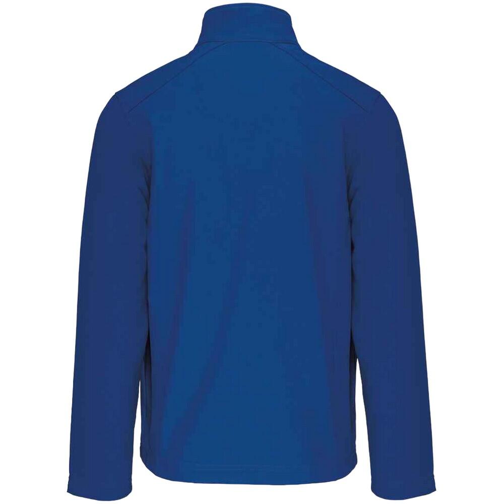 Soft Shell Jacke Herren Dunkles Königsblau 2/3