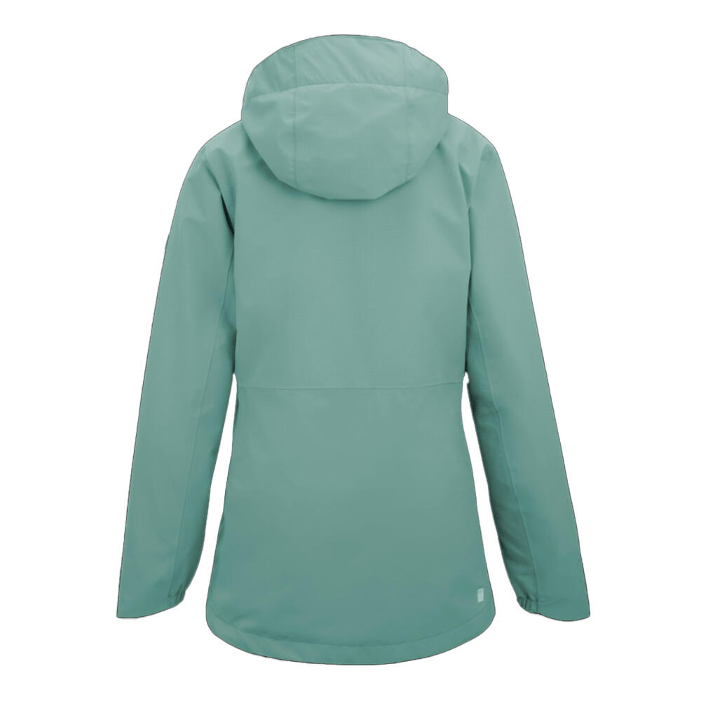 Veste Imperméable À Capuche HAMARA Femme (Vert Turquoise) 2/4