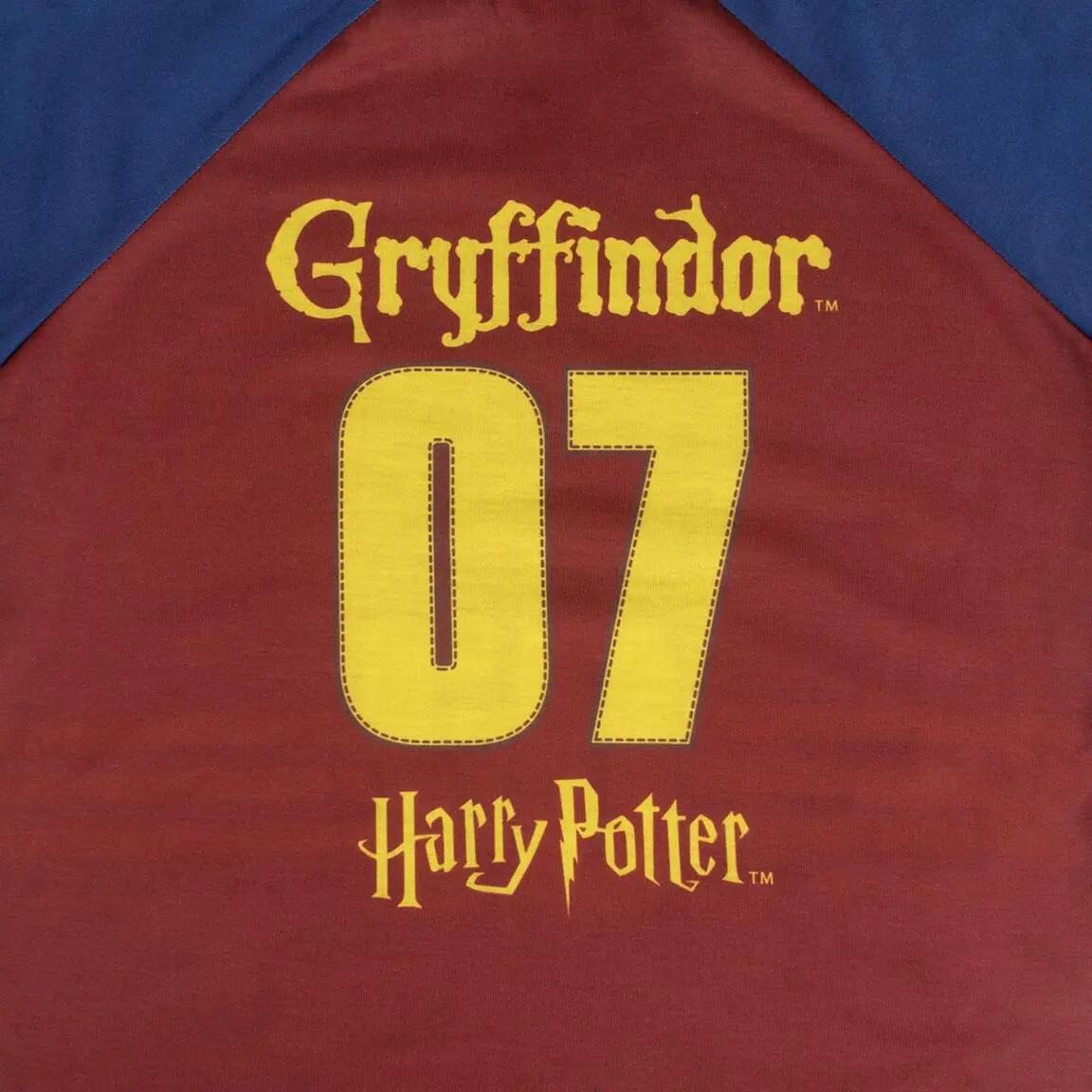 Set per bambini Harry Potter in due pezzi, colore bordeaux e blu, con chiusura 4/7