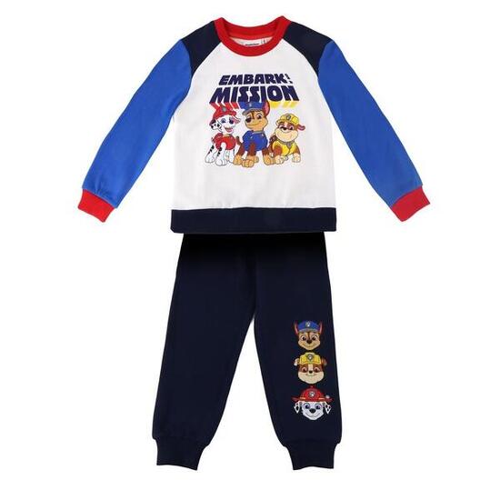 Tuta sportiva per bambini PAW Patrol in due pezzi in pile blu navy e blu.