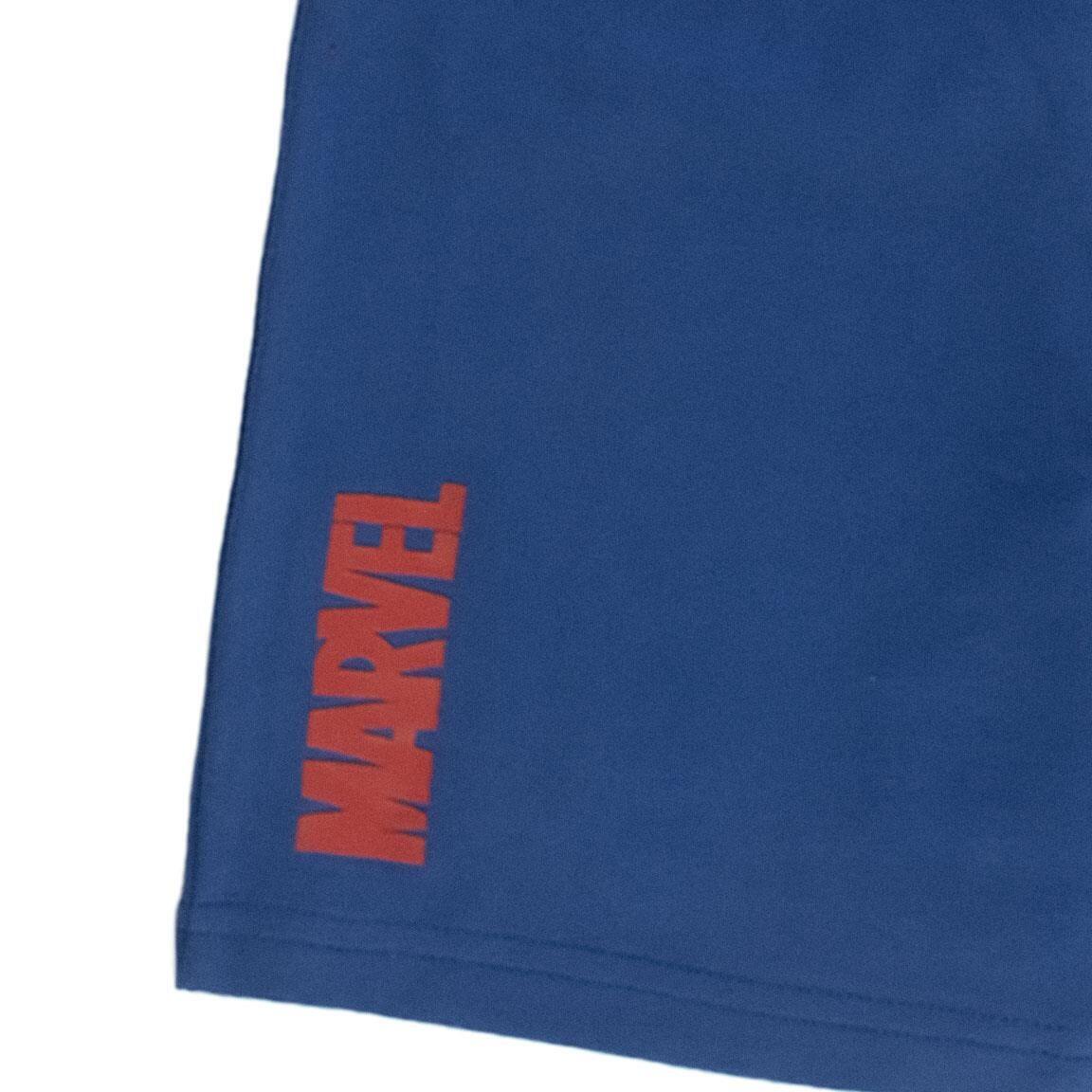 Conjunto infantil de duas peças do Homem-Aranha, algodão vermelho e azul. 6/7
