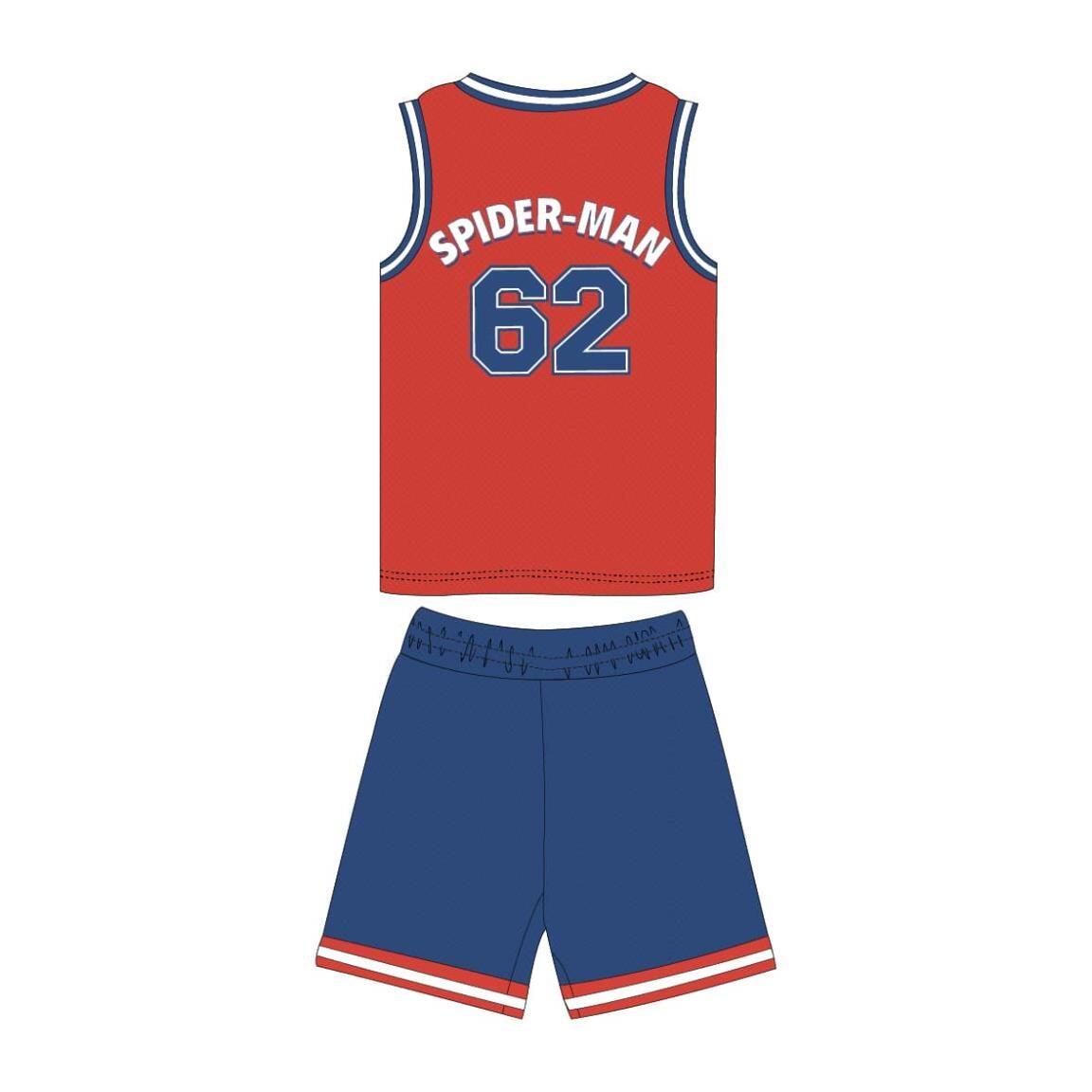 Conjunto de agasalho infantil do Homem-Aranha, duas peças, em poliéster 2/5
