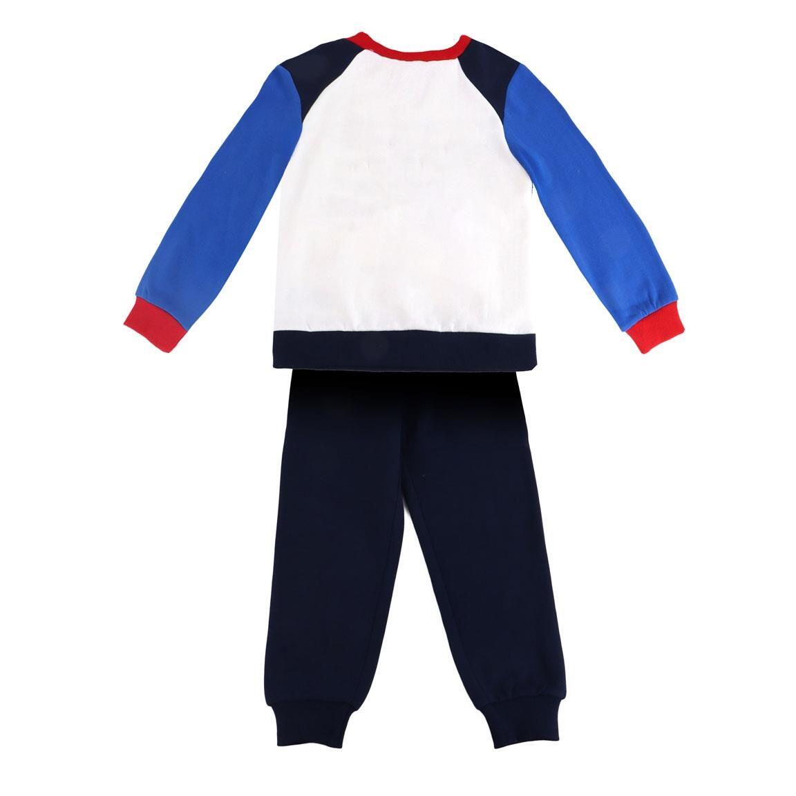 Chándal Infantil PAW Patrol de Dos Piezas en Felpa Azul Marino y Azul 2/6