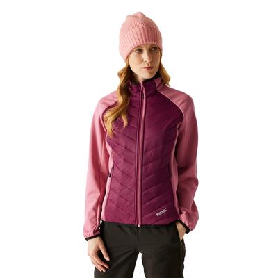 Dames carletta 3 in 1 jas (stormblauw/marokkaans blauw)