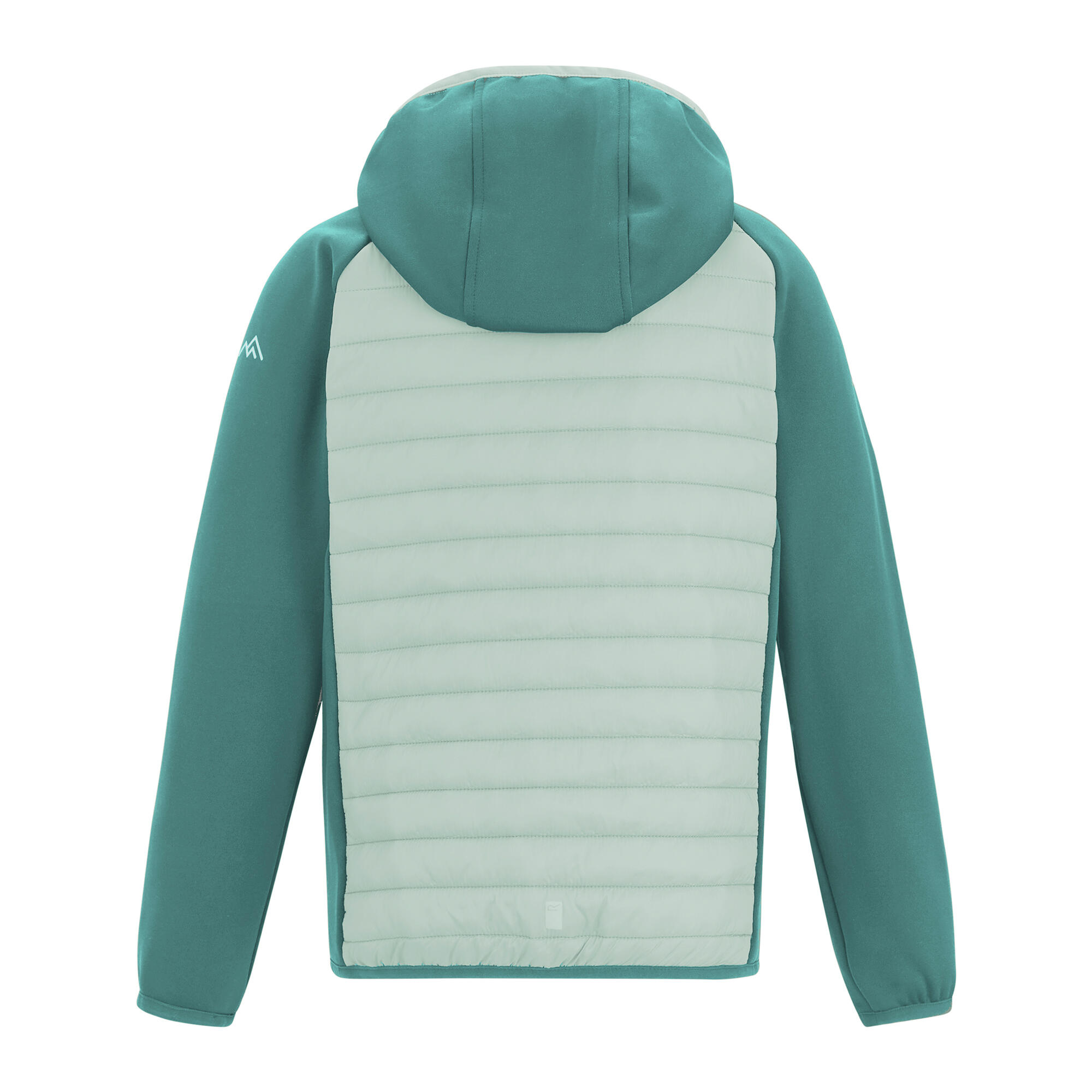 Andreson Hybride Jas voor kinderen (Ivy mos/Ocean mist) 3/5
