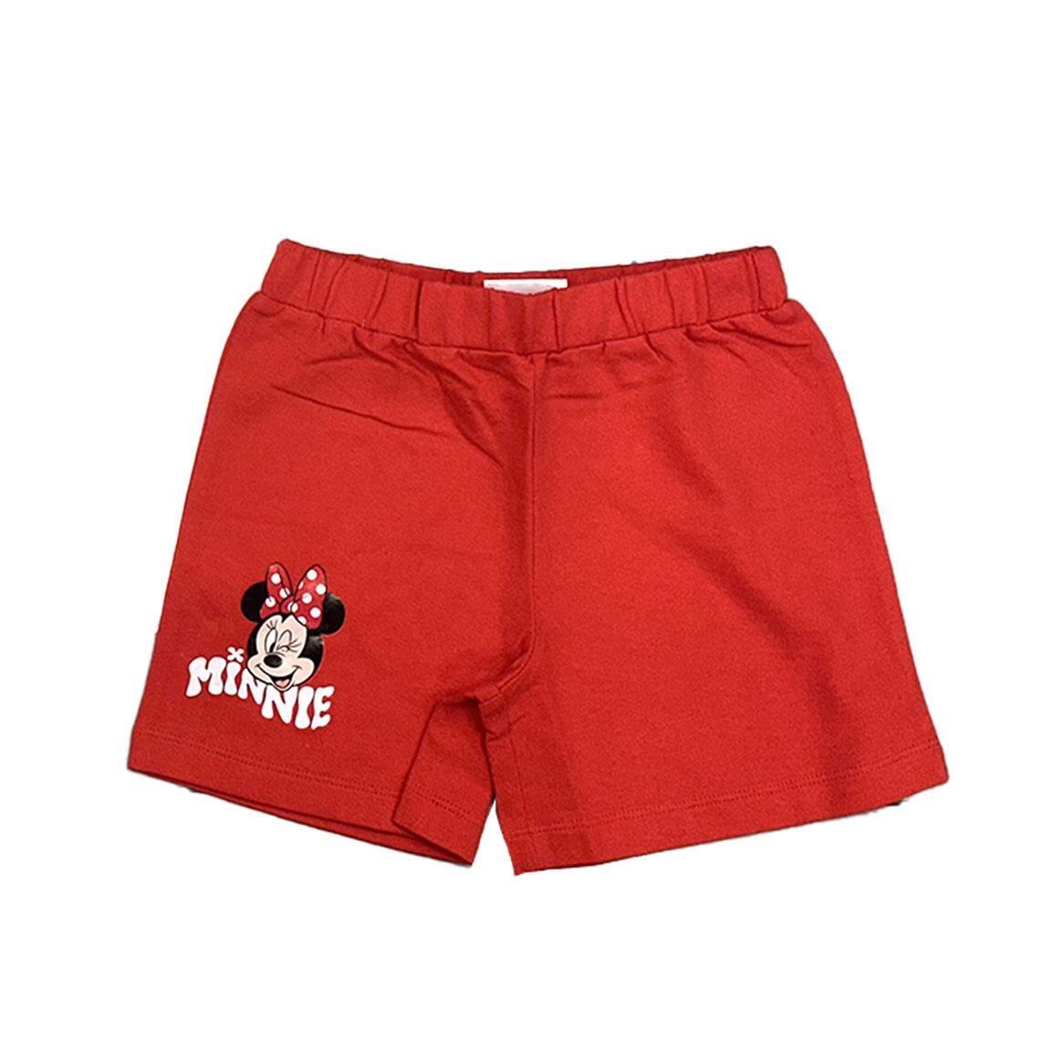 Ensemble deux pièces Minnie Mouse pour enfants en coton blanc et rouge 4/6