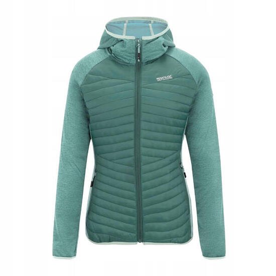 Veste Hybride Matelassée À Capuche ANDRESON Femme (Turquoise Pastel)