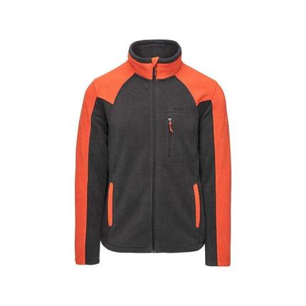 Heren Monar Polar Fleece Jas (Grijs/Zwart)