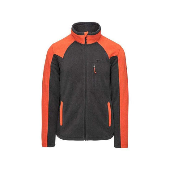 Heren Monar Polar Fleece Jas (Zwart, Rood)