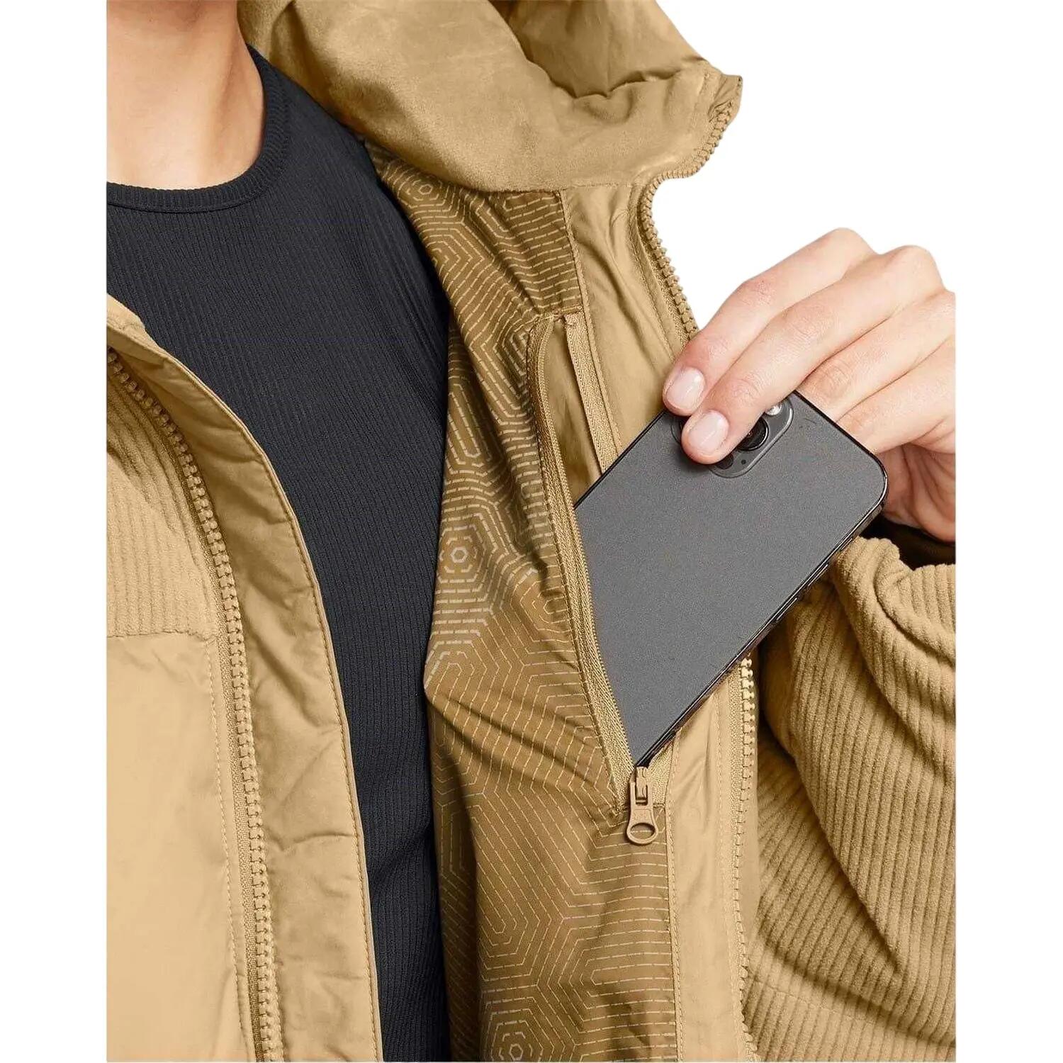 "Limitless" Steppjacke für , Gesteppt, Kord Damen Braun 4/5