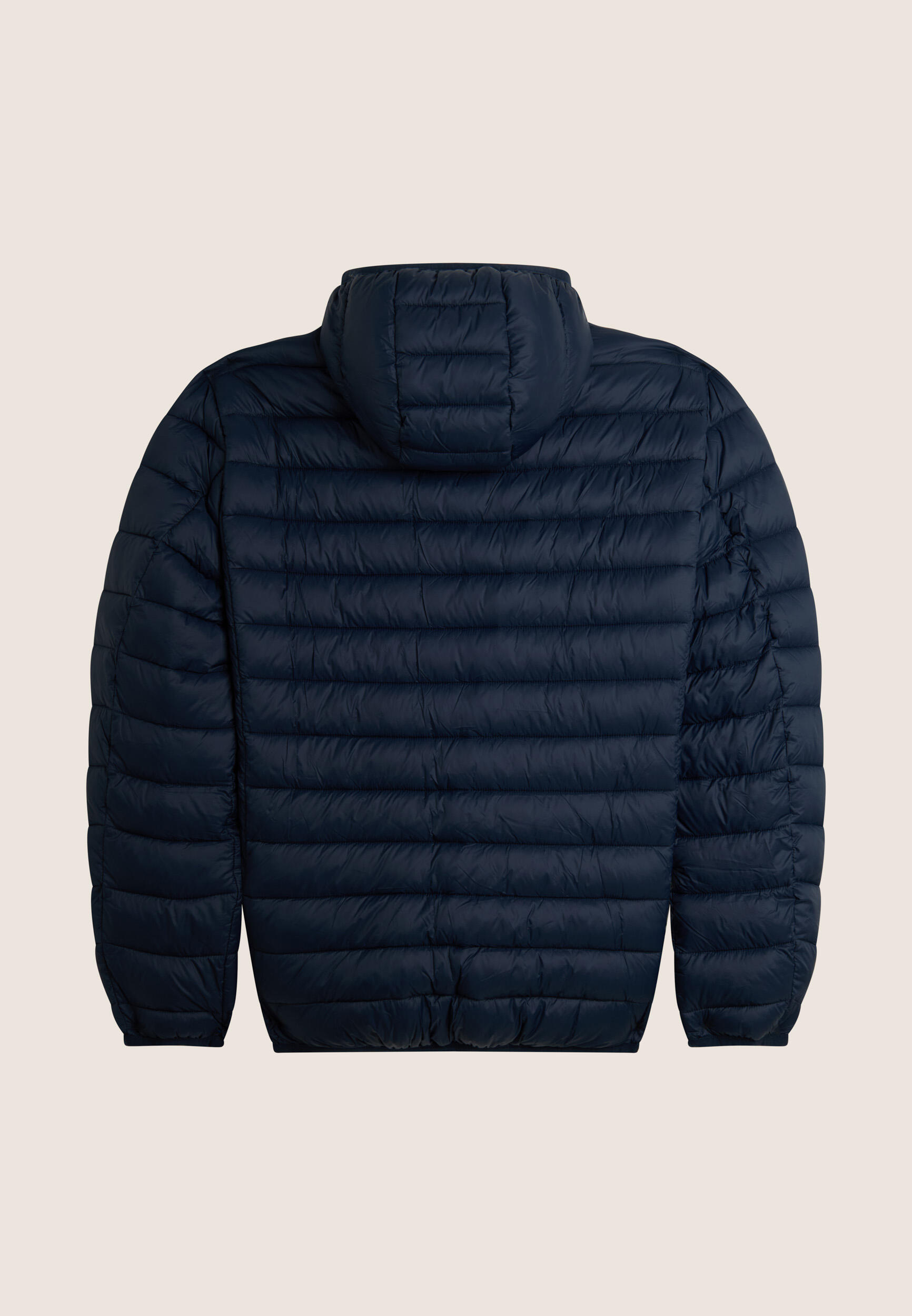 Piumino Trapuntato con Fronte in Softshell, Zip e Cappuccio 2/3