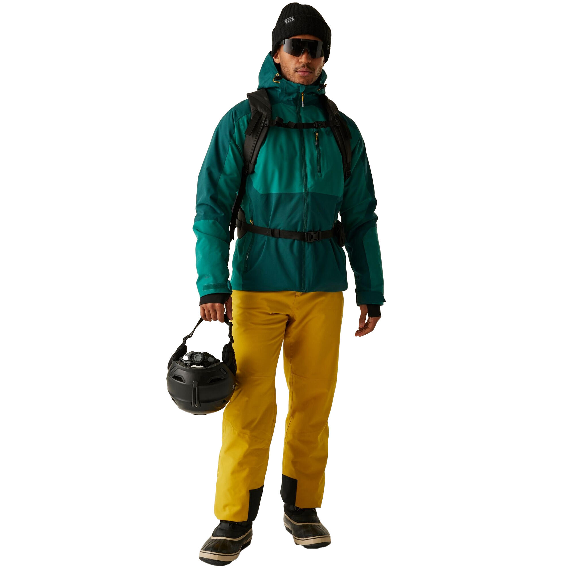 Mens Eagle III Ski Jacket (Dark Sea) 4/5