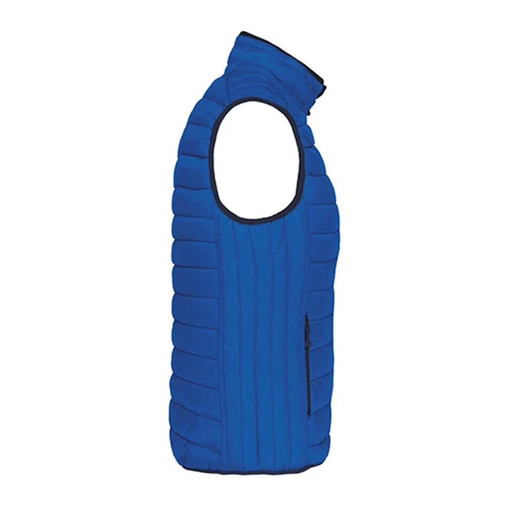 Leichter Daunen Bodywarmer Damen Helles Königsblau 3/3