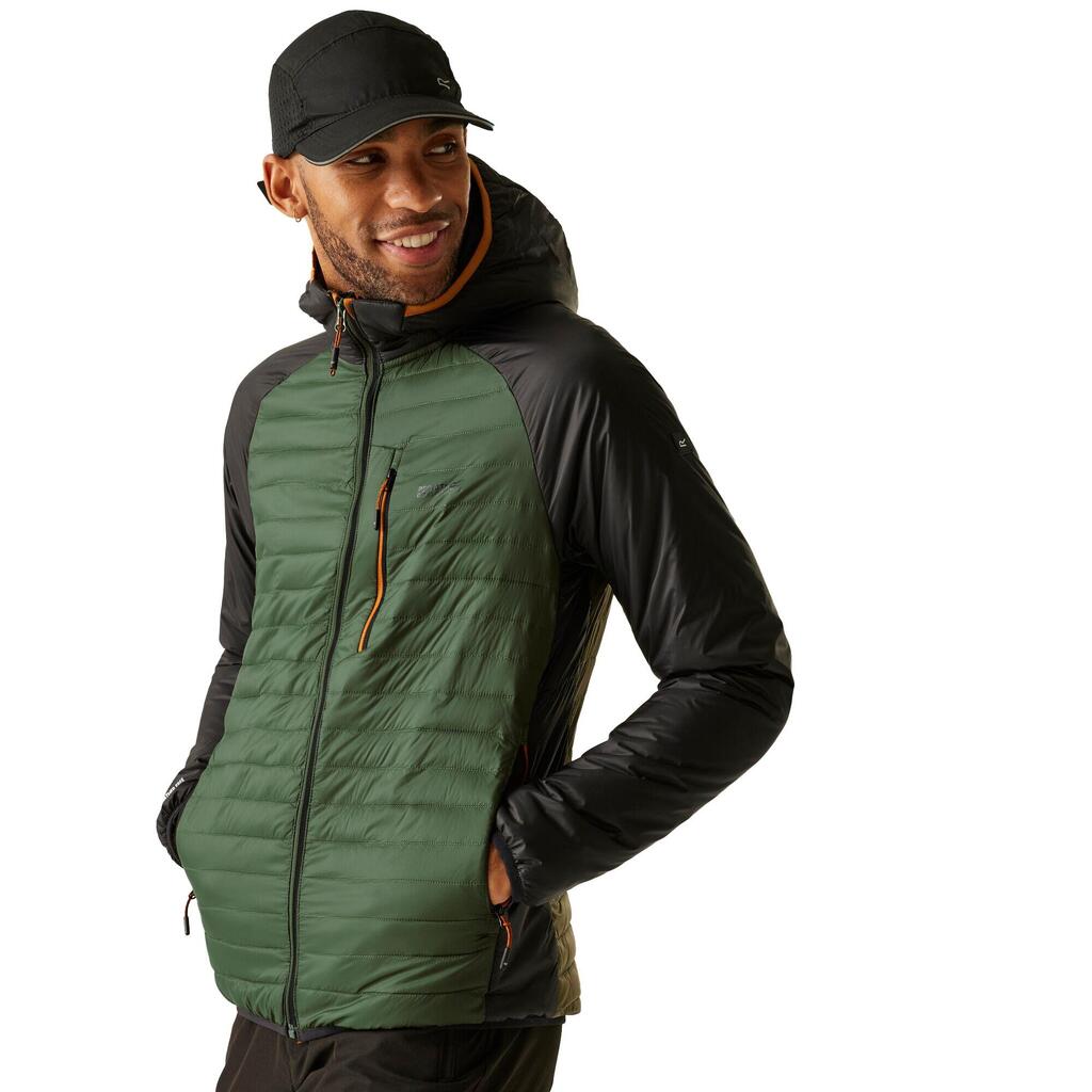 Mens Rowak Padded Jacket (Olive Night/Black)