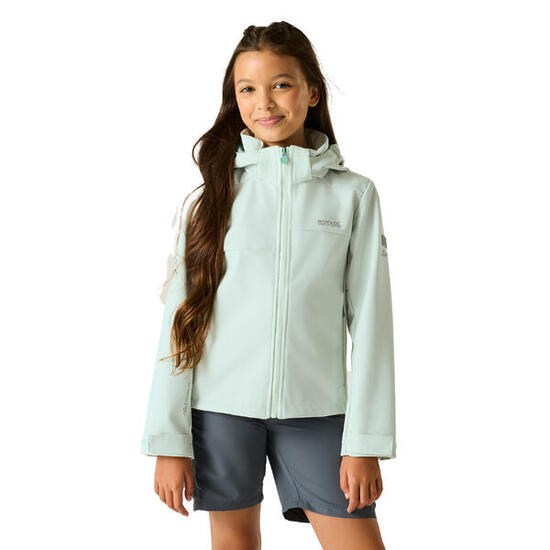 Veste Softshell Imperméable ACIDITY Enfant (Turquoise Pâle / Turquoise Pastel)