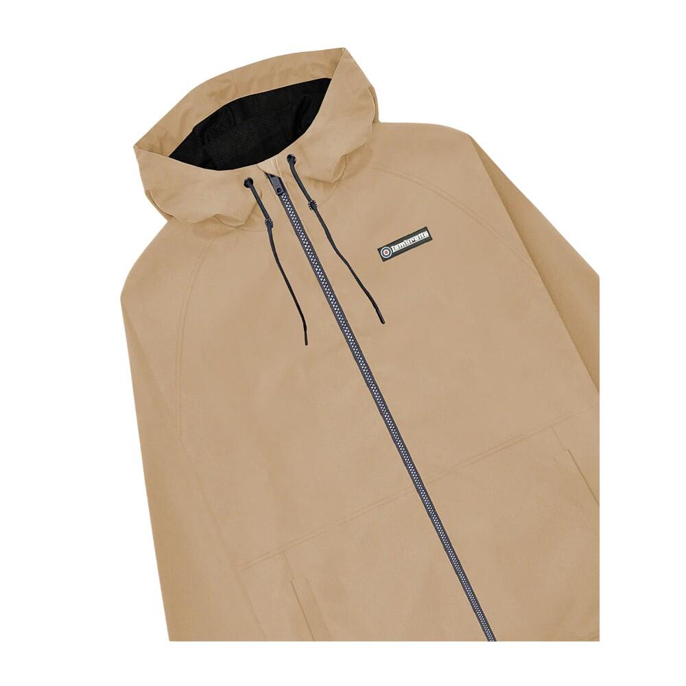 Giacca Con Cappuccio Ripstop Uomo Lambretta Pietra 4/5