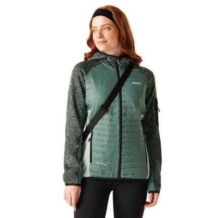 Dames Newhill Hybride Jas (Zwart)