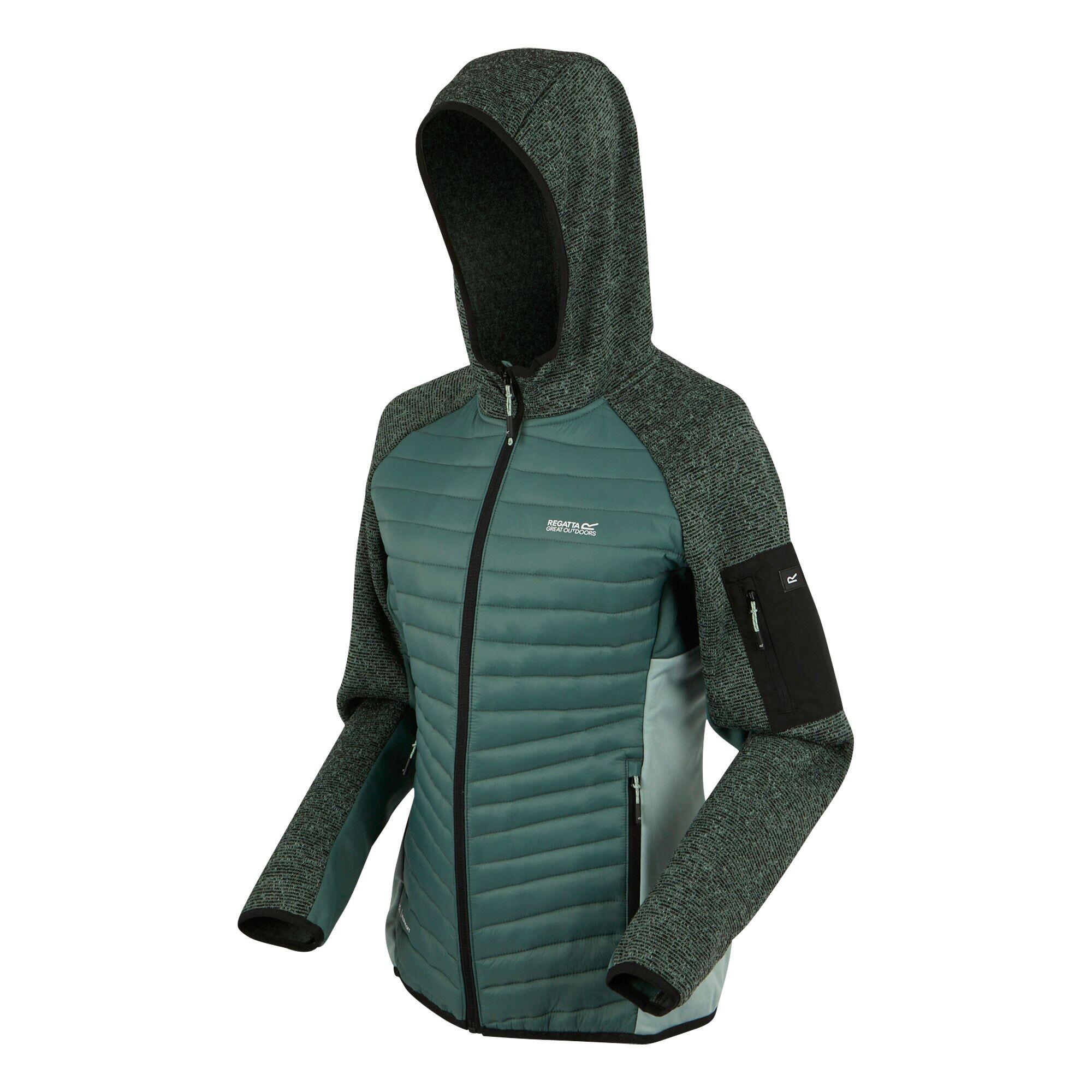 Casaco Newhill Hybrid para senhora/senhora (Verde Spruce/Verde Haze) 4/5