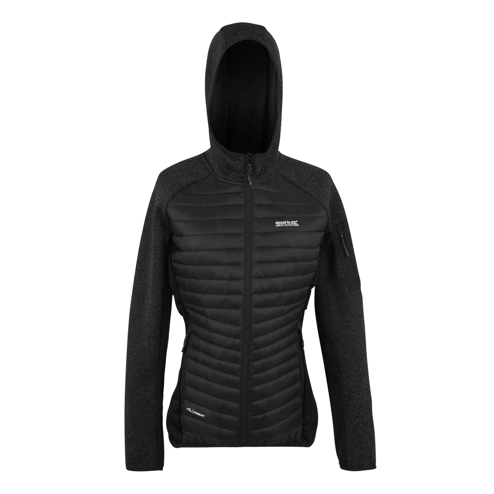 Dames Newhill Hybride Jas (Zwart) 2/5