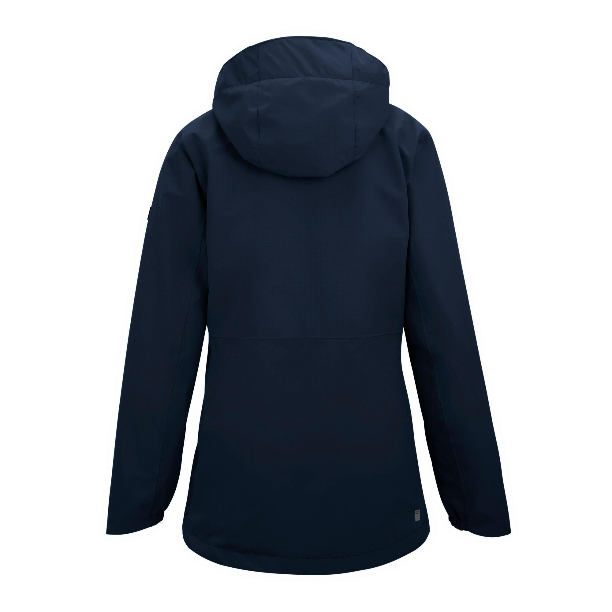 Veste Imperméable À Capuche HAMARA Femme (Bleu Marine) 3/5