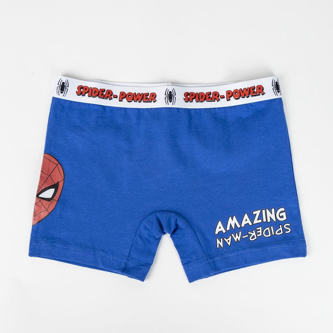 Pijama de algodão de duas peças do Homem-Aranha para meninos com nécessaire 3/7