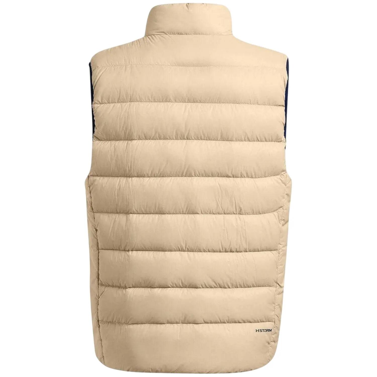 Mens Legend Down Filled Gilet (Brown) 3/4