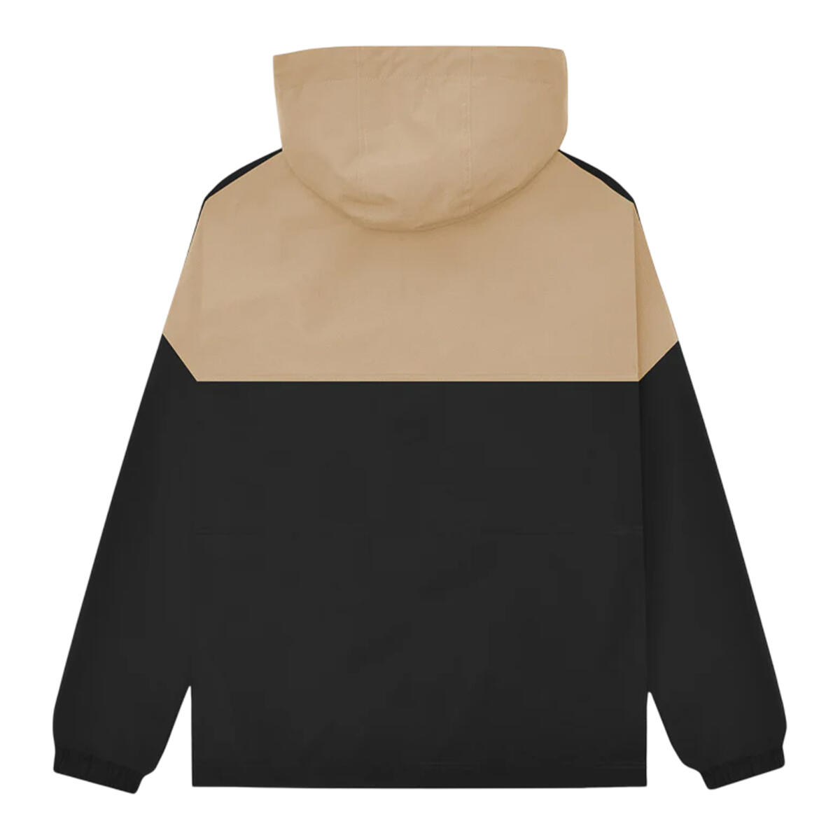 Mens SS26 Contrast Panel Jacket (Black/Cashew) 2/3