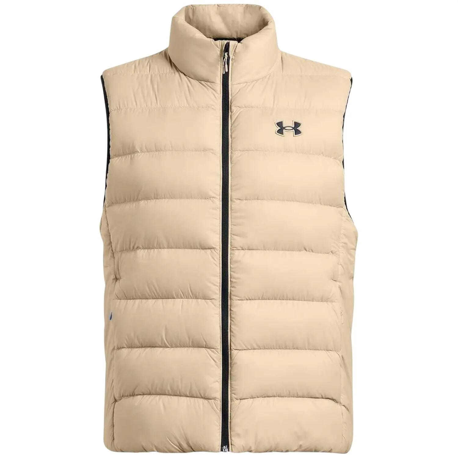 Mens Legend Down Filled Gilet (Brown) 2/4