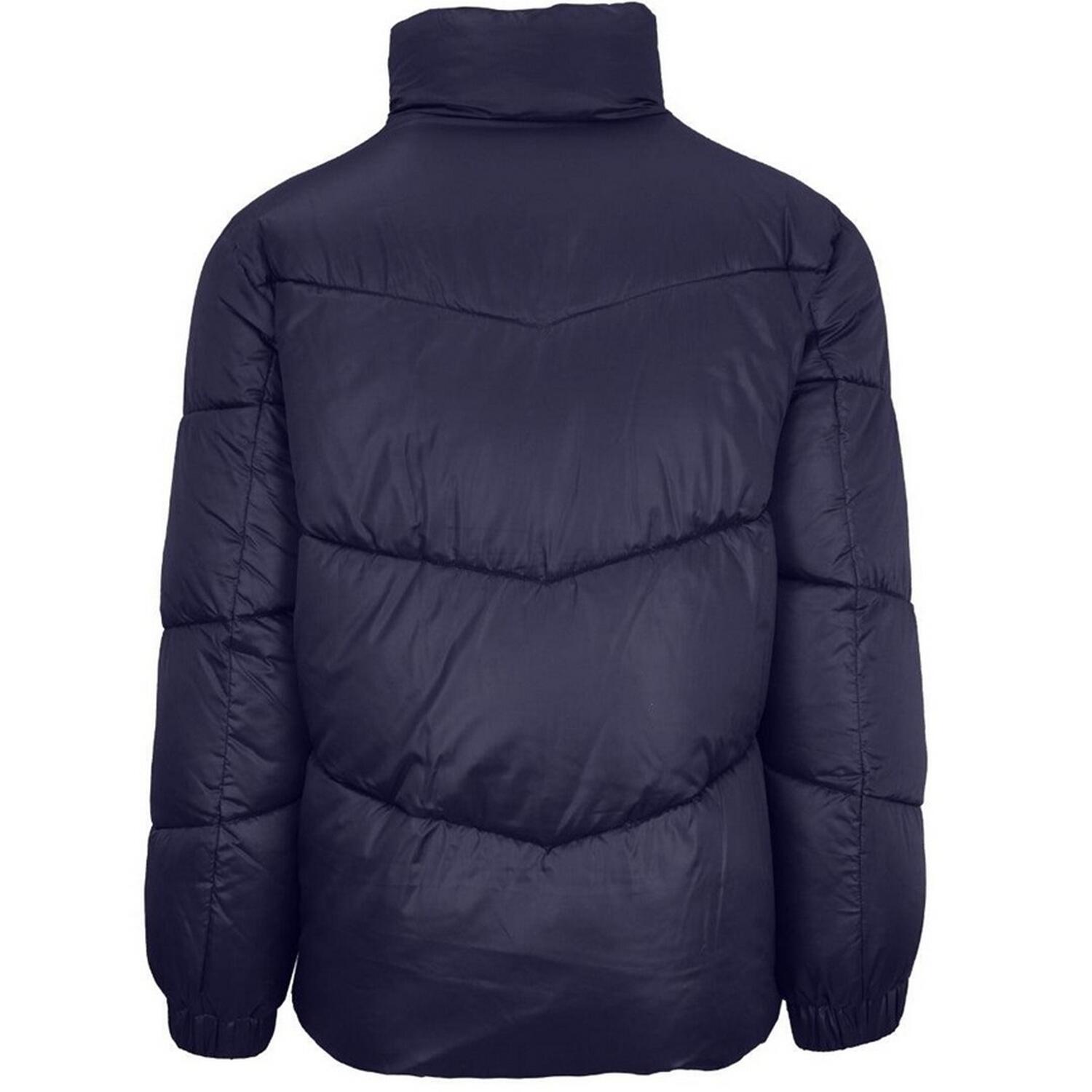 Mens Logo Padded Jacket (Navy Blue) 2/2