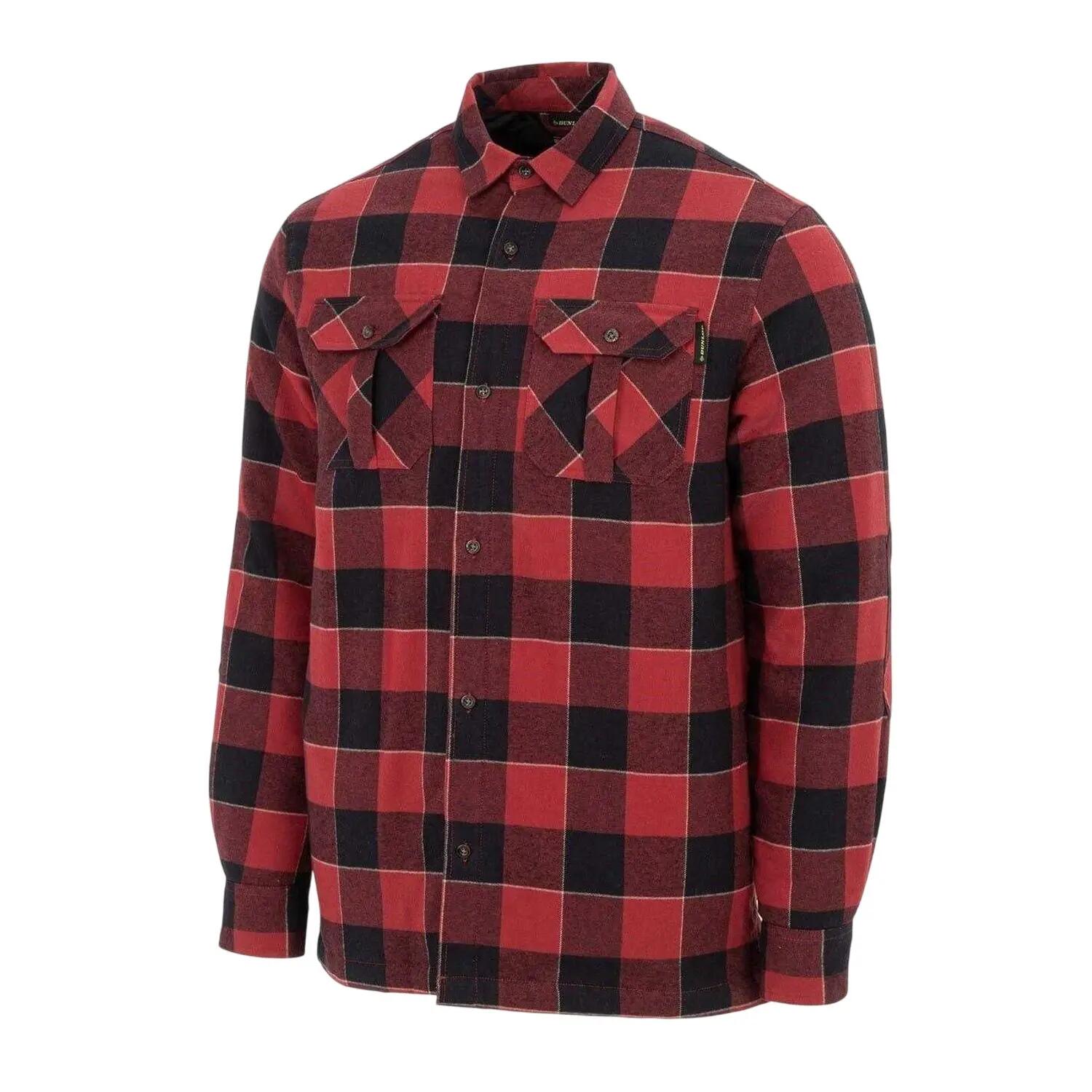 "Lumber" Hemd für , Flanell Herren Rot/Schwarz 3/3