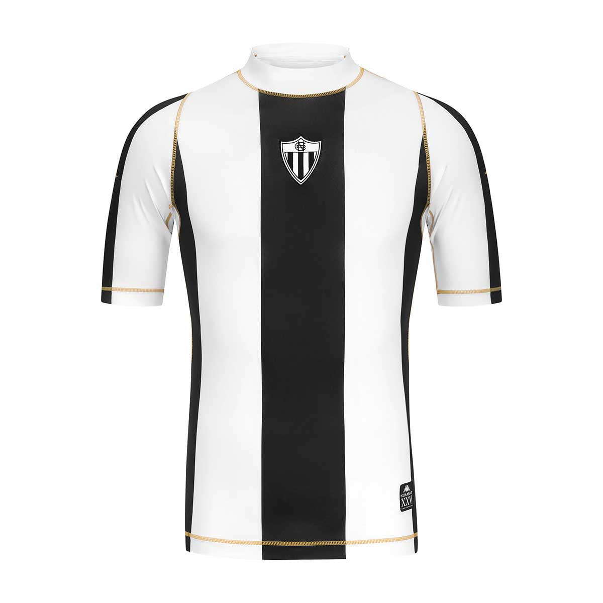 T-shirt da uomo in poliestere bianco da calcio 2/7