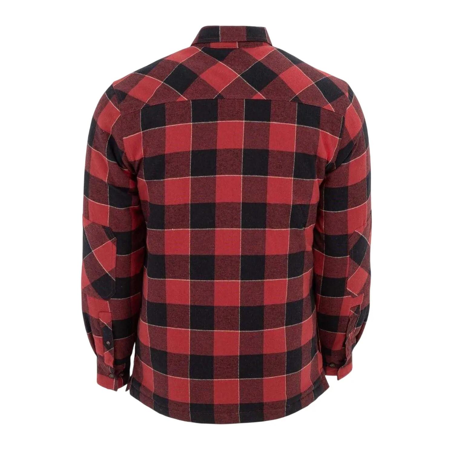 "Lumber" Hemd für , Flanell Herren Rot/Schwarz 2/3