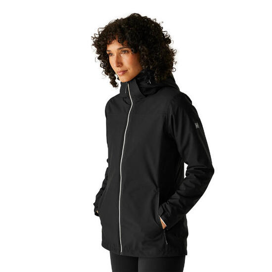 Giacca Impermeabile 3 In 1 Donna Regatta Coriver Moka Nero