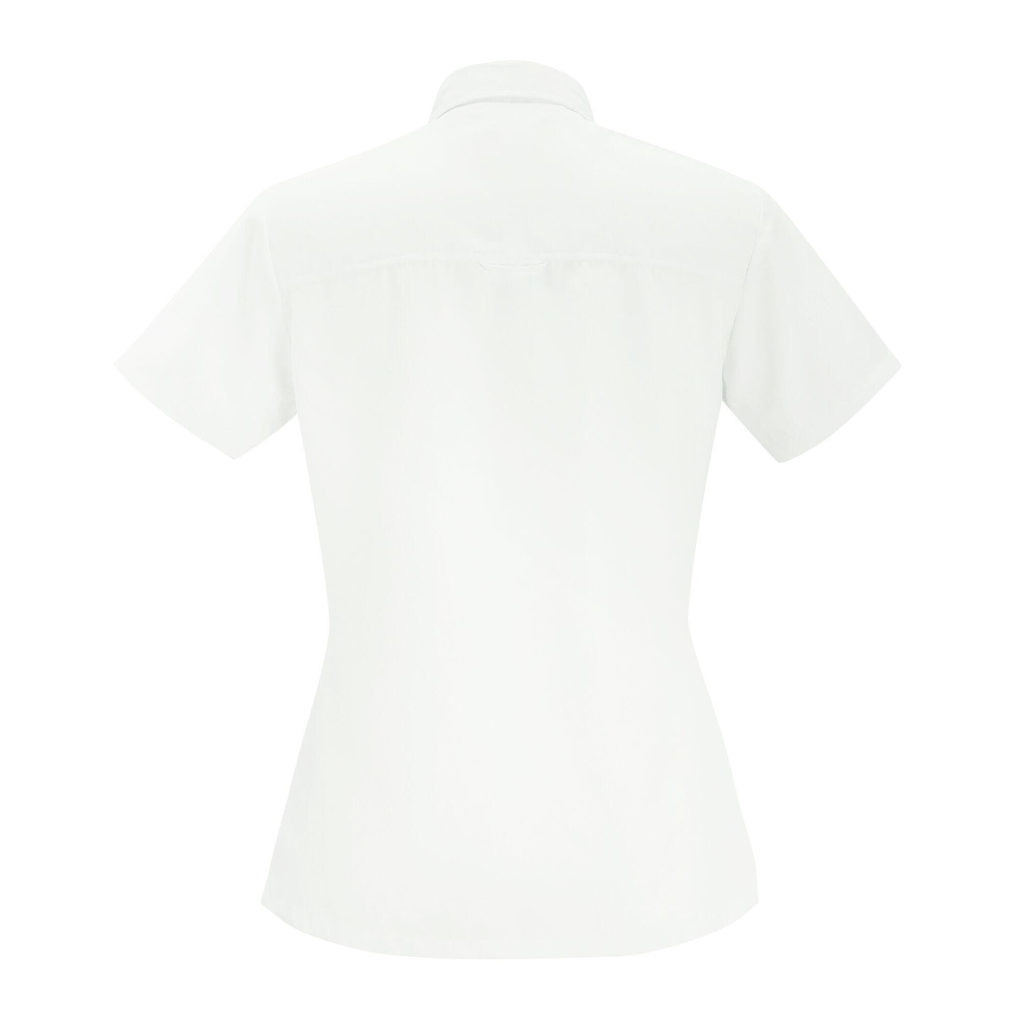 Camicia Botanico Maniche Corte Donna Regatta Mindano VIII A Malapena Bianco 3/5