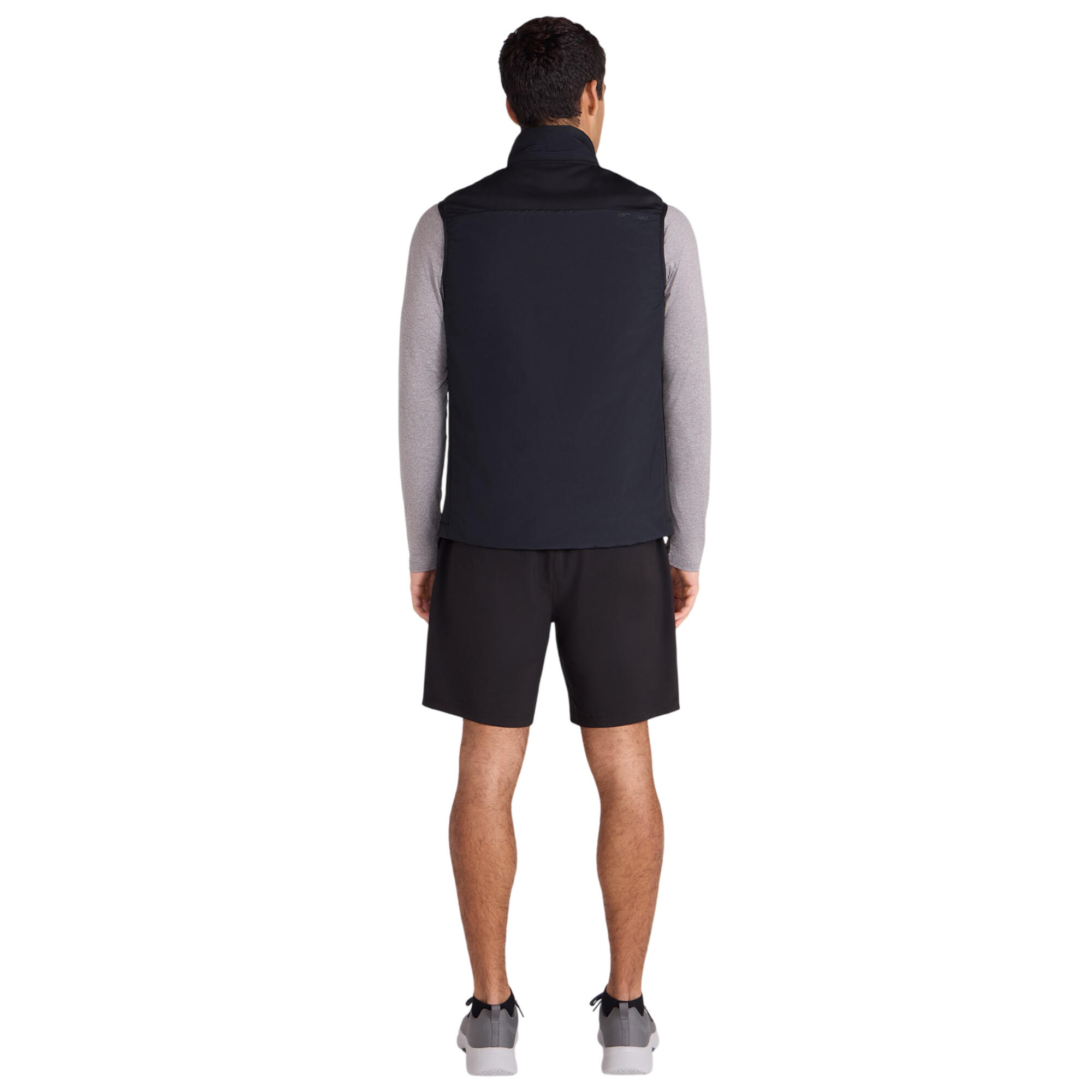 Mens Archie Gilet (Black) 3/4
