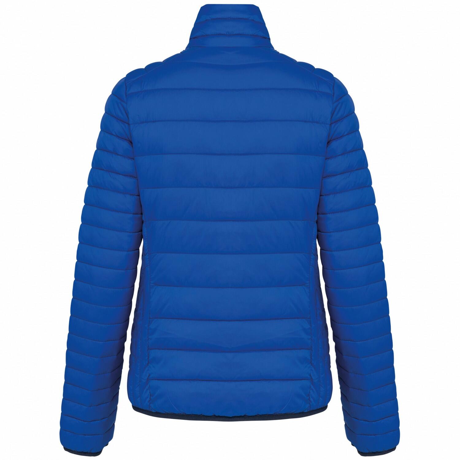 Steppjacke für Damen Helles Königsblau 2/3