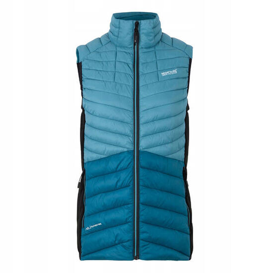 Veste Hybride Matelassée Sans Manches LEEDRE Femme (Bleu Sarcelle Clair / Bleu