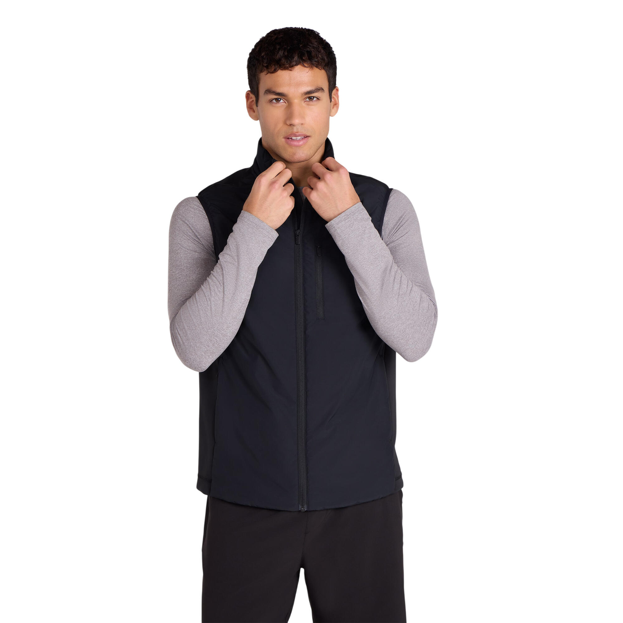 Mens Archie Gilet (Black) 2/4
