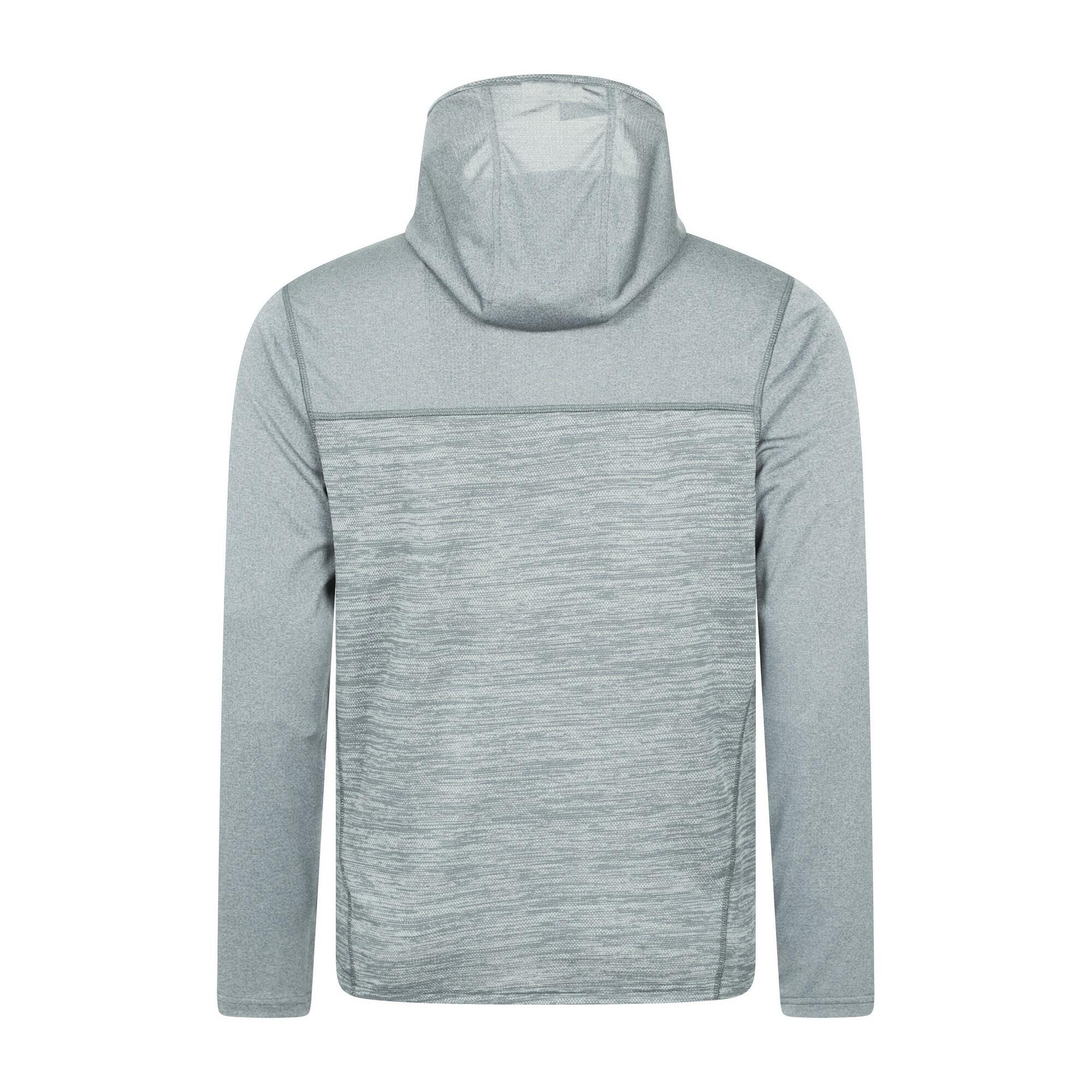 Felpa Con Cappuccio Active Uomo Mountain Warehouse Ignite Grigio Chiaro 2/4