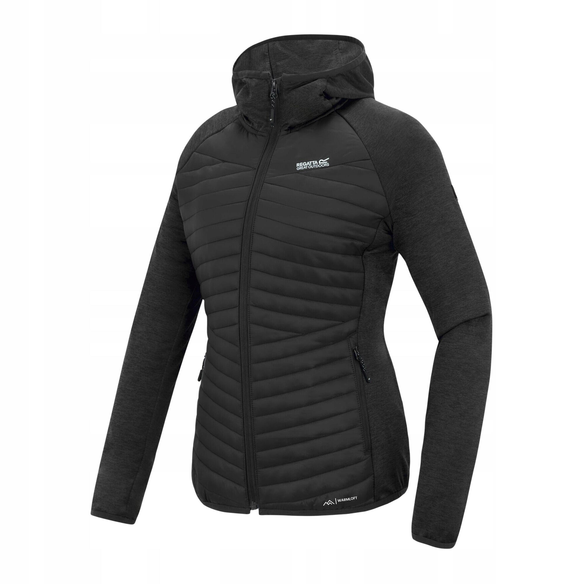 Chaqueta Acolchada Andreson Hybrid para Mujer Negro 3/4