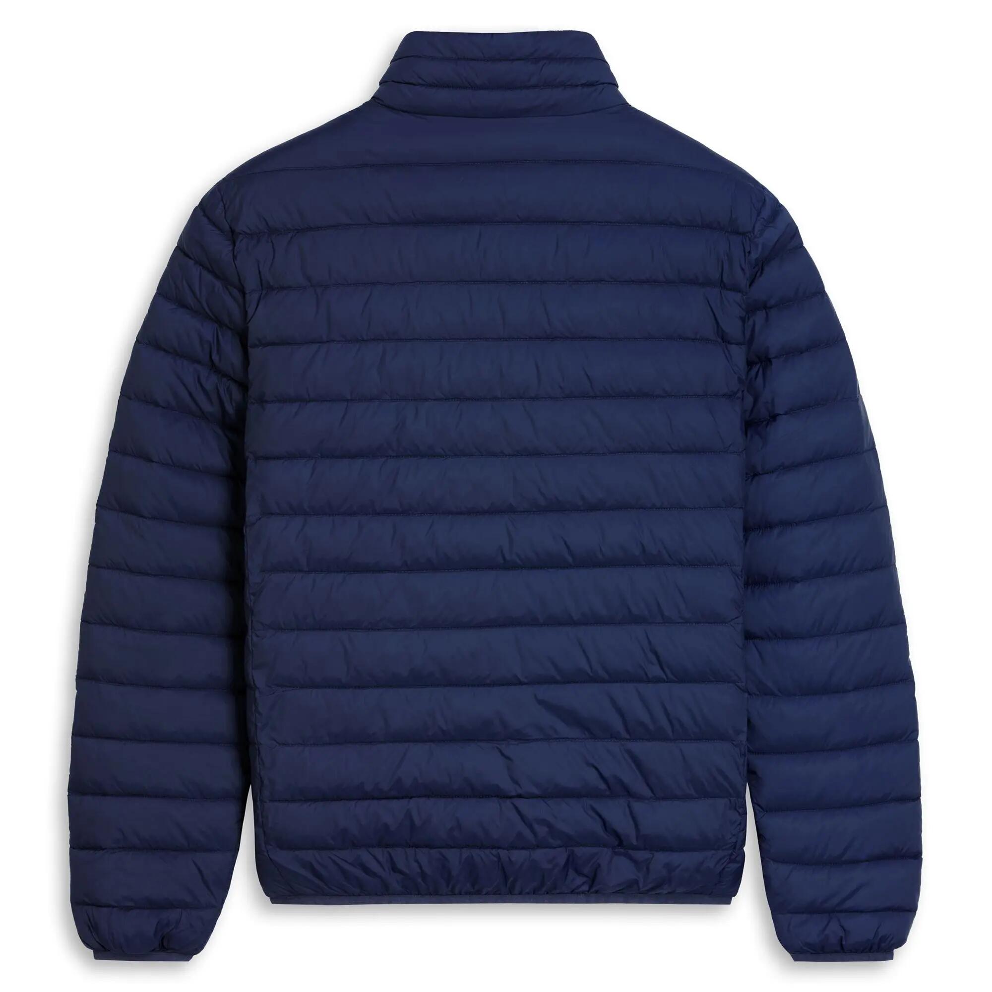 Giubbotto da uomo in nylon blu da lifestyle 2/3