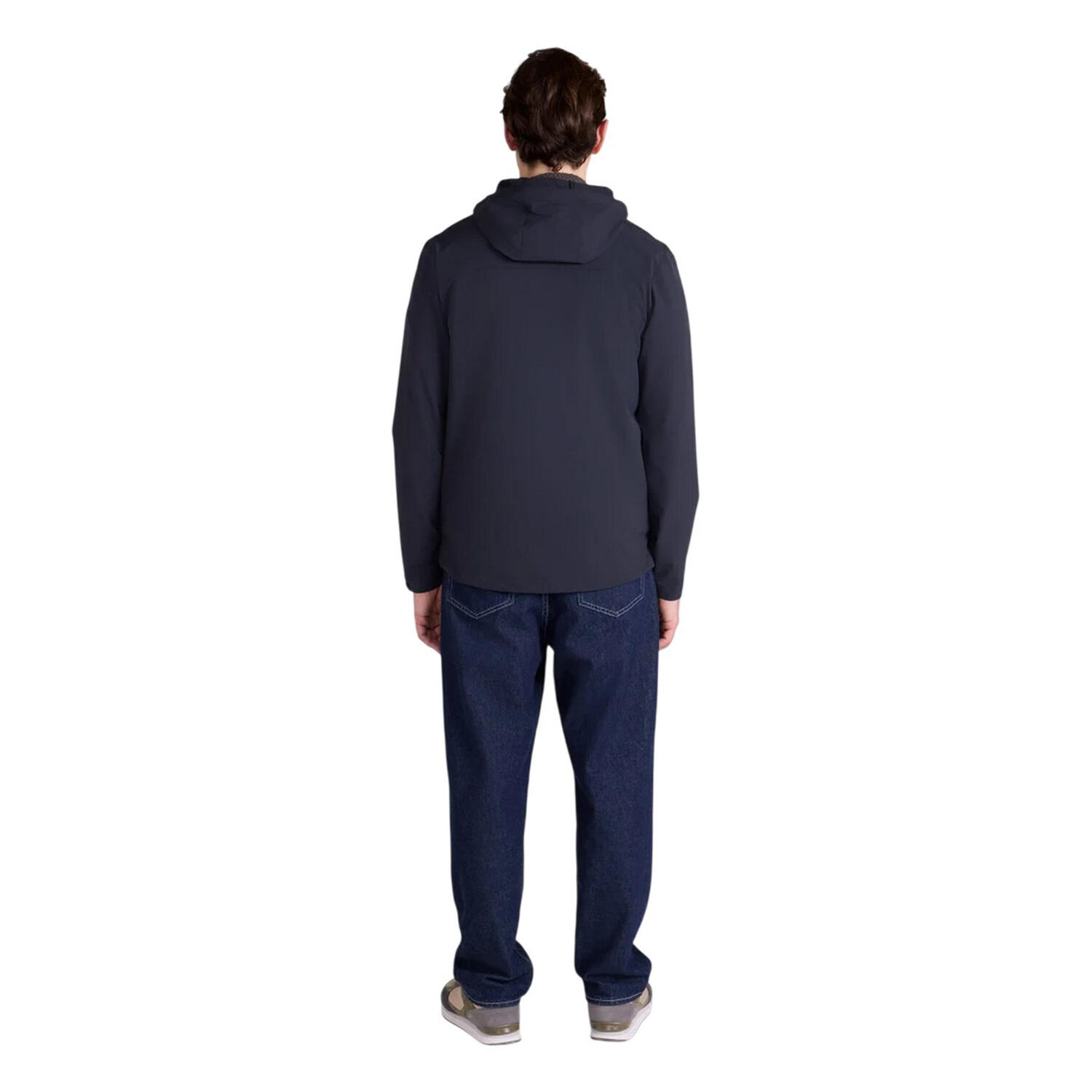 Mens Torino Packable Soft Shell Jacket (Black) 4/4