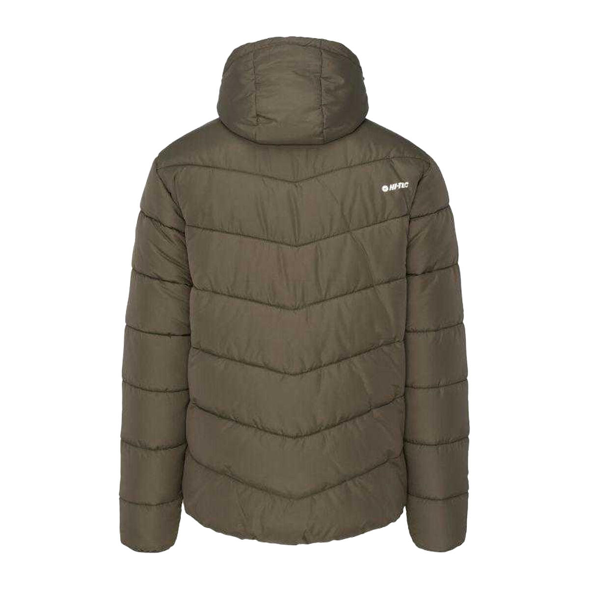 Giacca Inverno Trapuntato Uomo Hi-Tec Varmi Verde 3/4