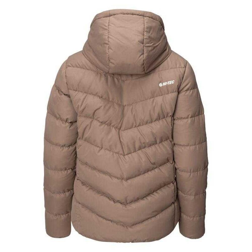 Giacca Isolato Uomo Hi-Tec Helten Marrone Beige Crema 3/4