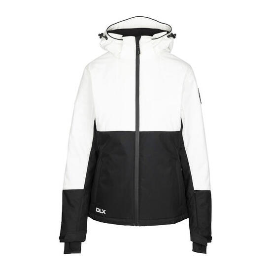 Blouson De Ski À Capuche Ajustable JACLYN Femme (Blanc)