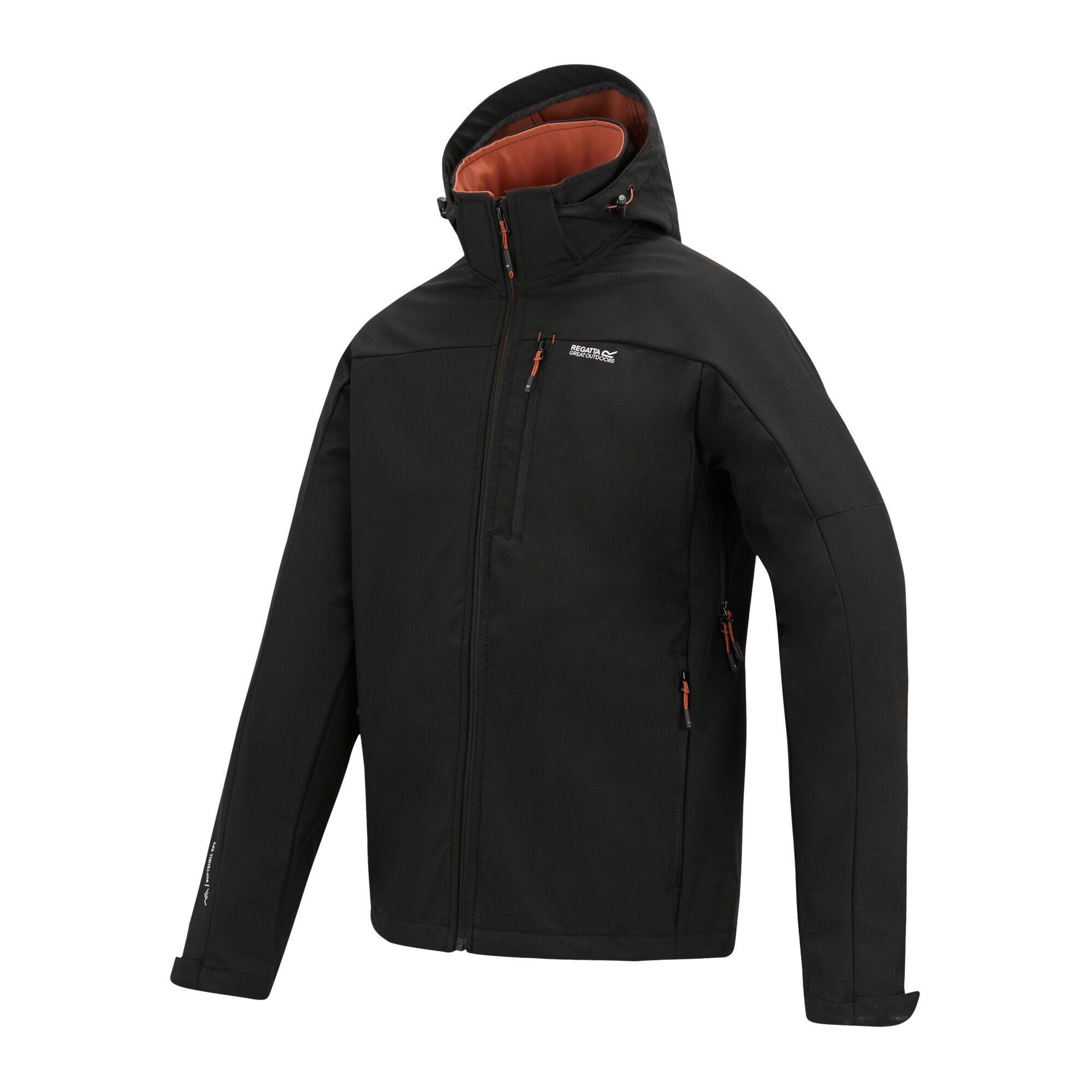 Veste Softshell Imperméable ARANA Homme (Noir) 4/5