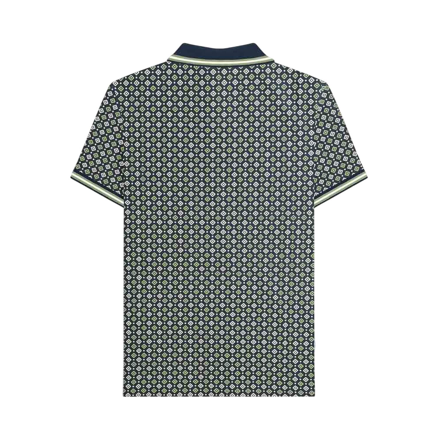 Poloshirt für Herren Marine/Basilikum 3/3