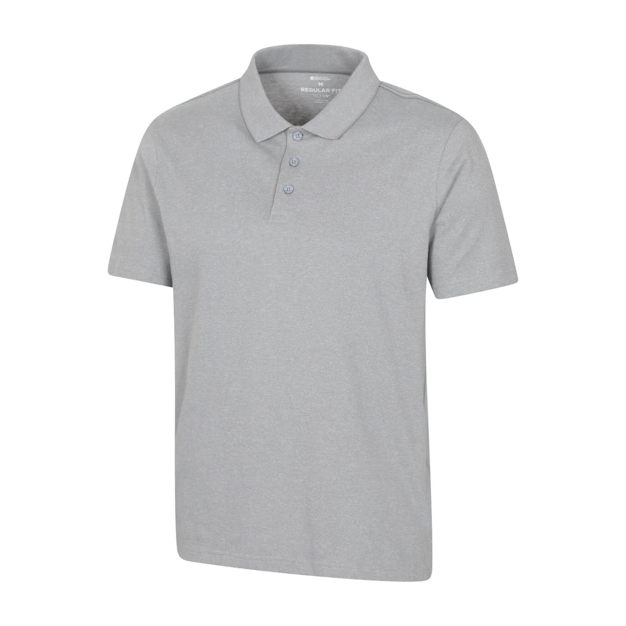 "Cordyline" Poloshirt für Herren Grau 3/3