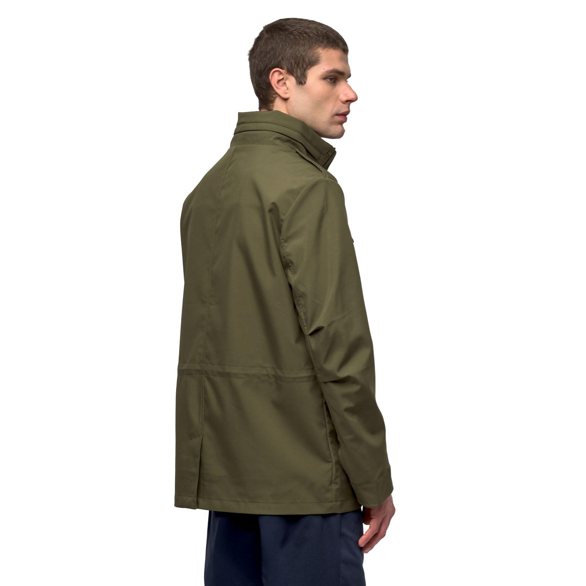 Giubbotto da uomo in poliestere verde da lifestyle 6/6